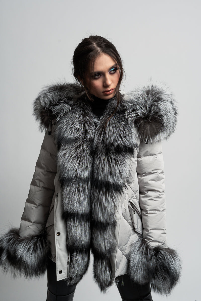parka en renard mareus